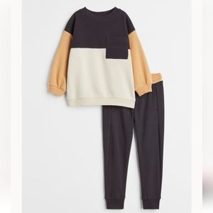 Color-Block Jogger Set